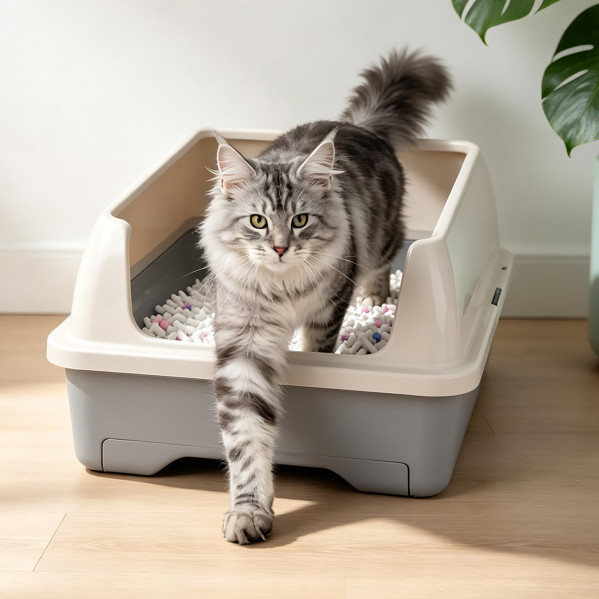 Go fresh-Swift Dry System Cat Litter Box
