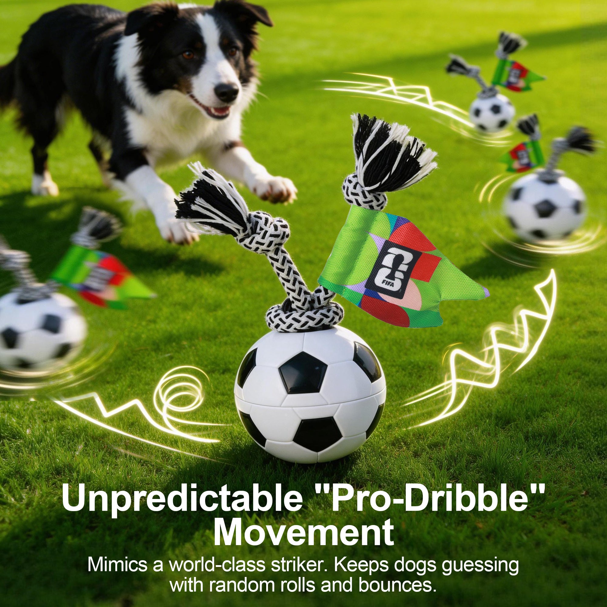 Official FIFA World Cup 2026 Edition - Turbo spin soccer ball