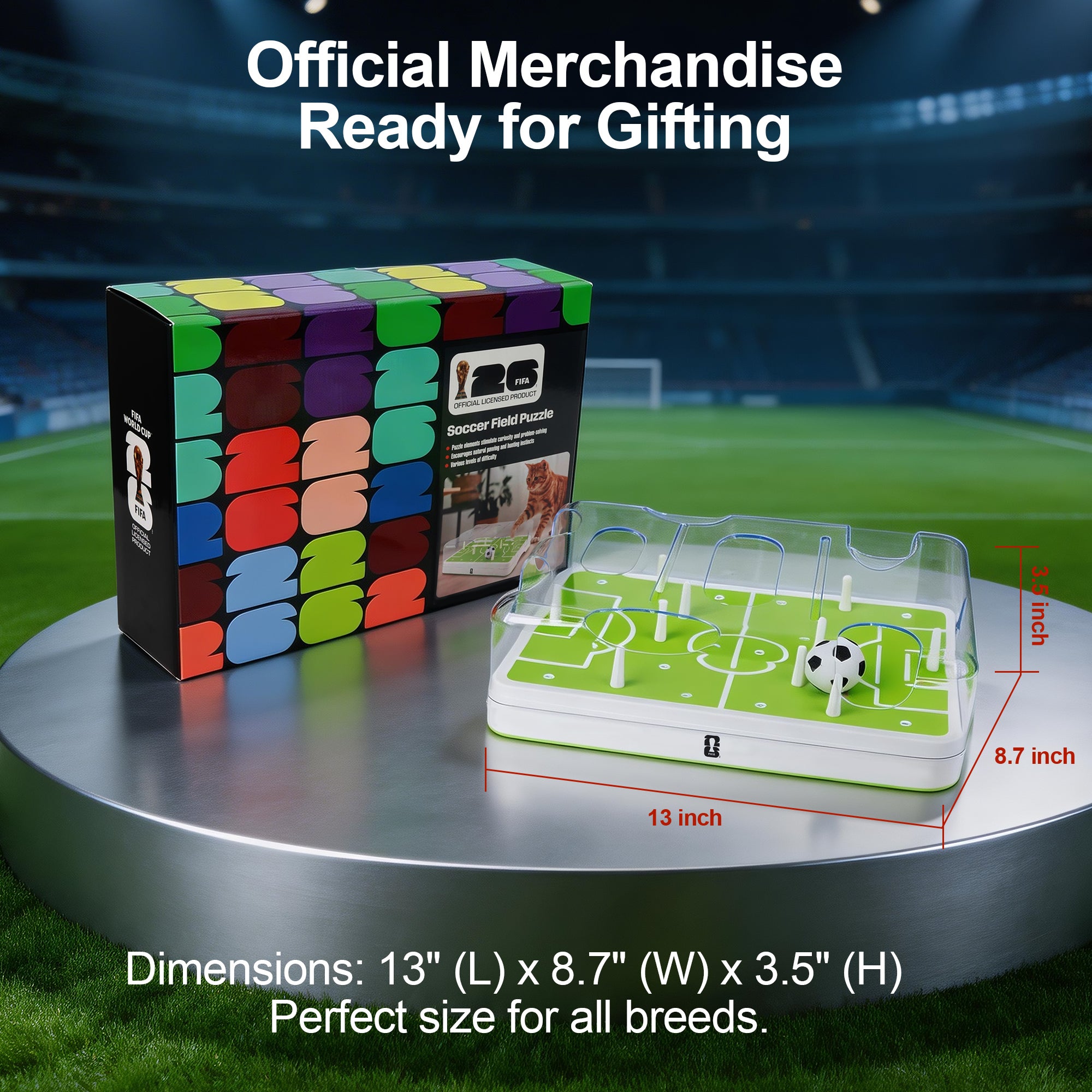 Official FIFA World Cup 2026 Edition - Soccer Field Puzzle