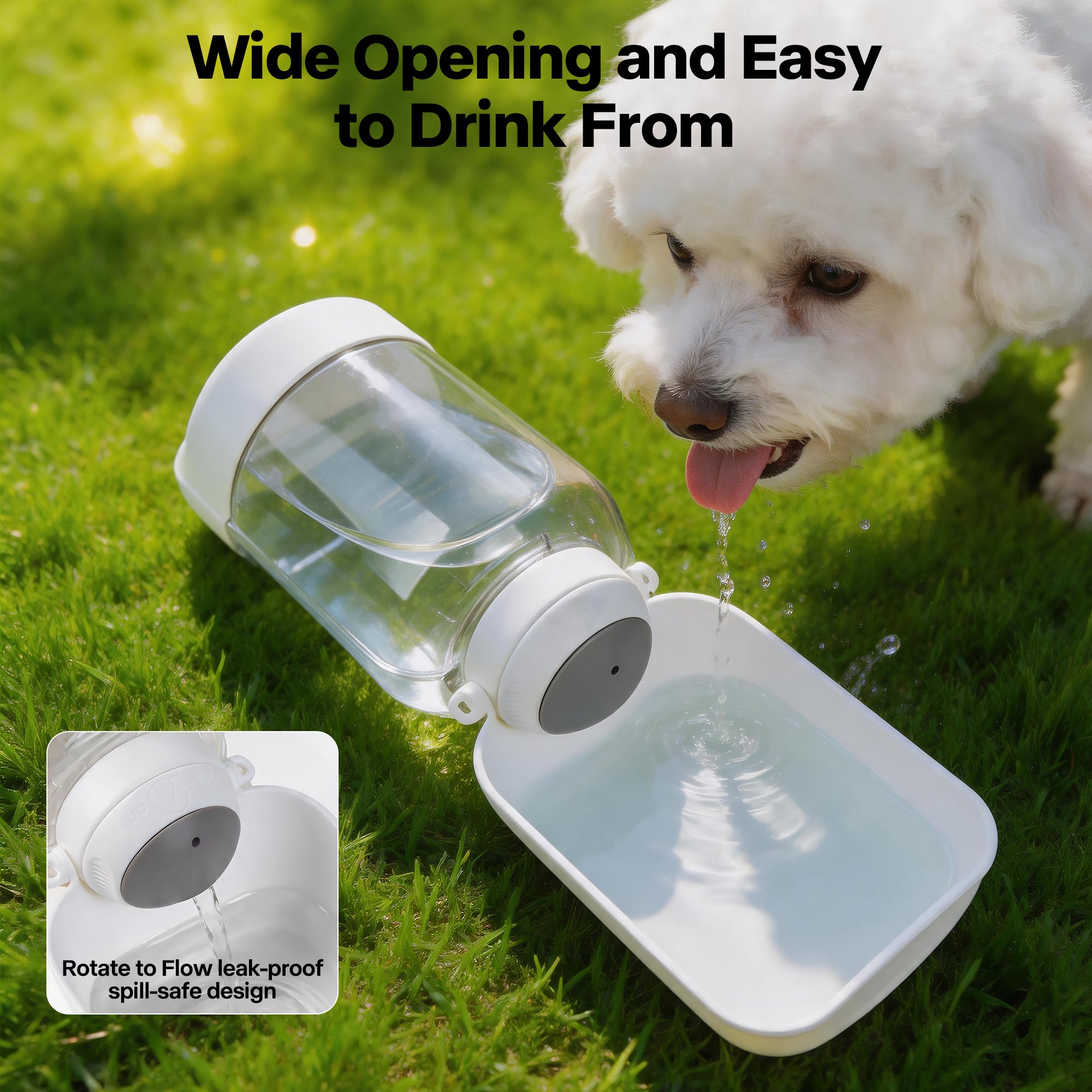 Lifestyle 4 pets-Mess Free Portable Drink & Food Bottle