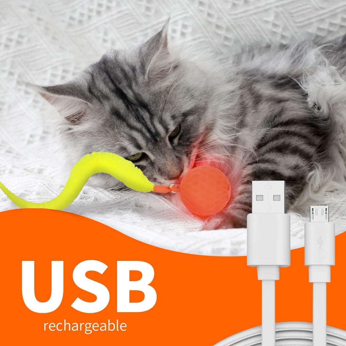 Modern Cat - Thrill Jumping Ball Cat Toy