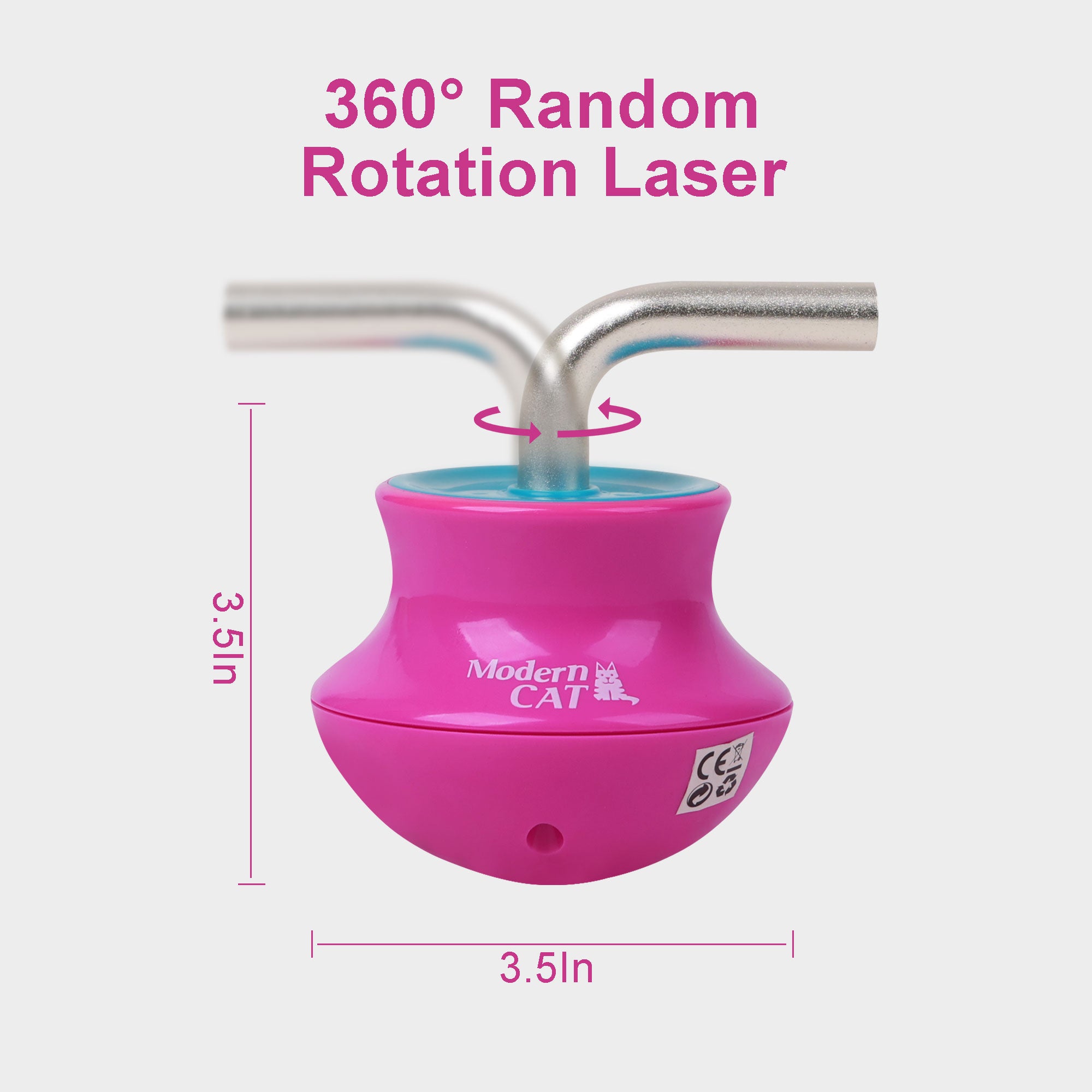 Modern Cat - Laser Gyro Cat Toy