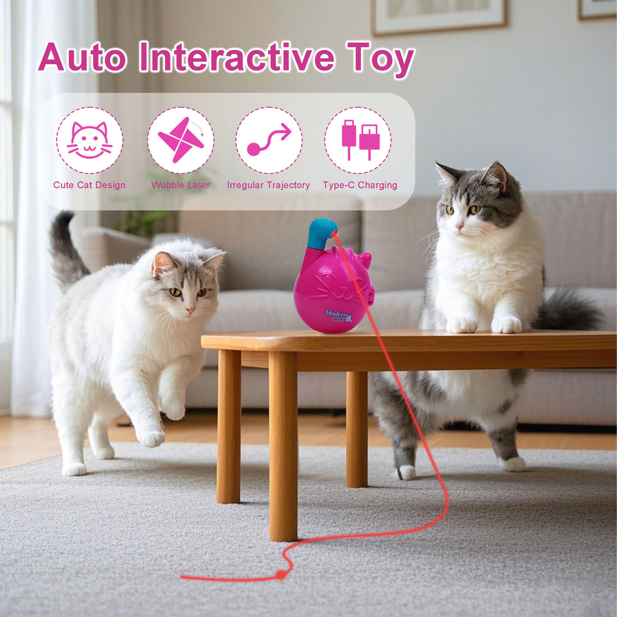 Modern Cat - Cat Wobble Laser Toy