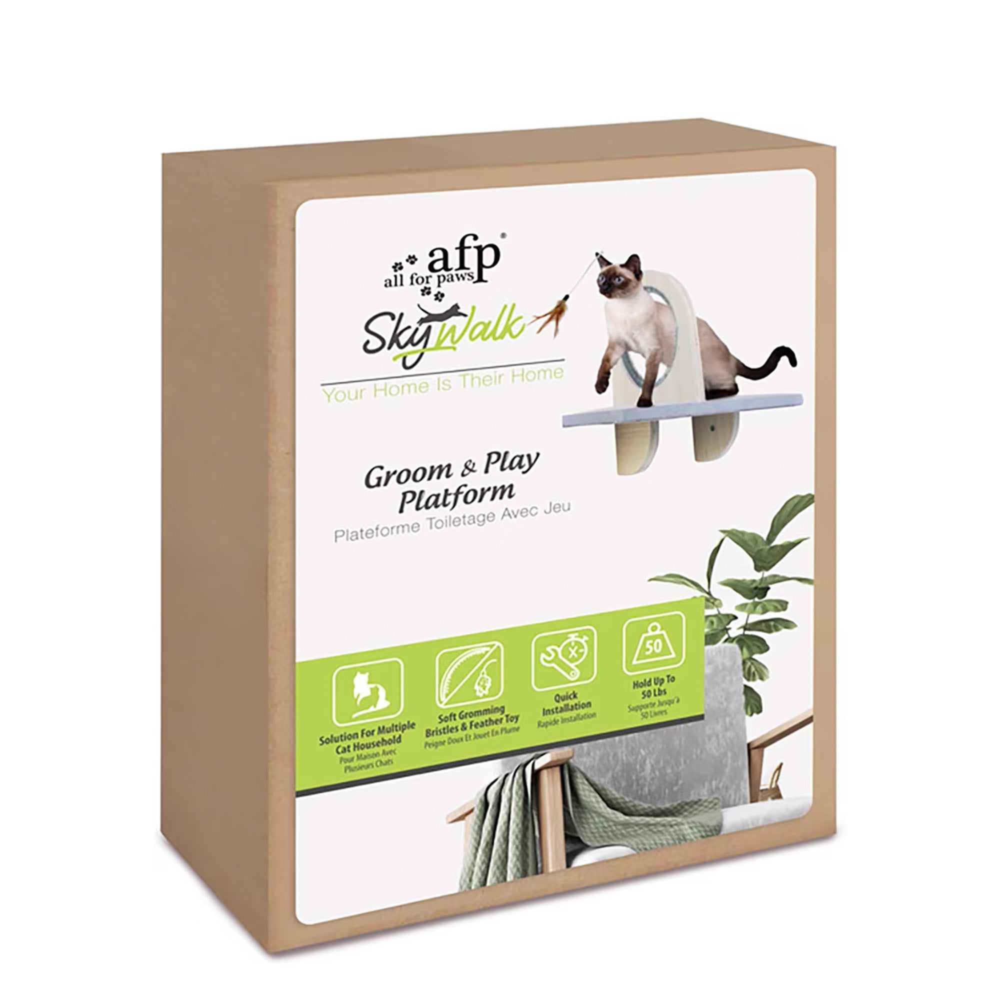 AFP Cat Groom & Play Platform (Item# 2271)