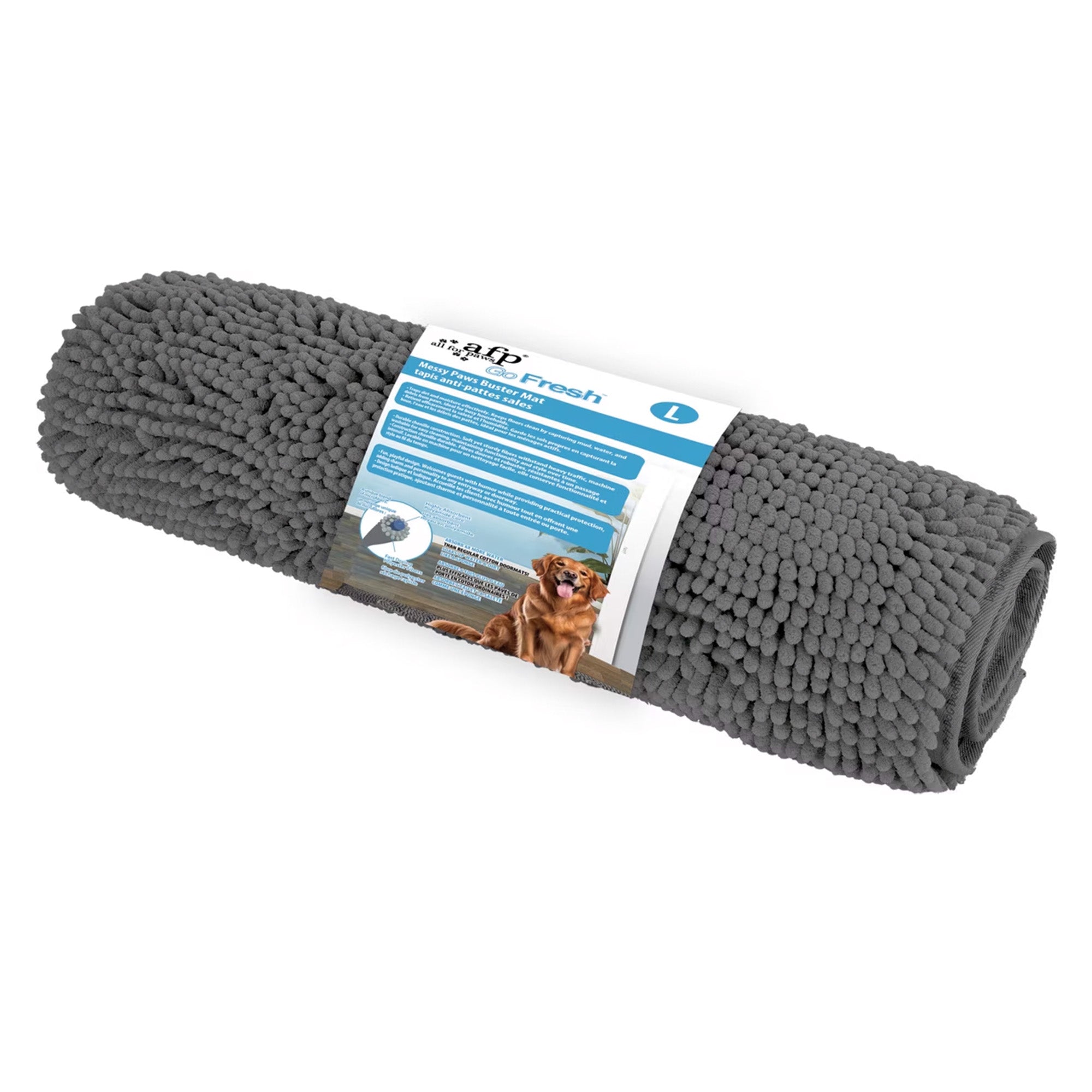 GO Fresh-Dirty Dog doormat Chenile 3Size