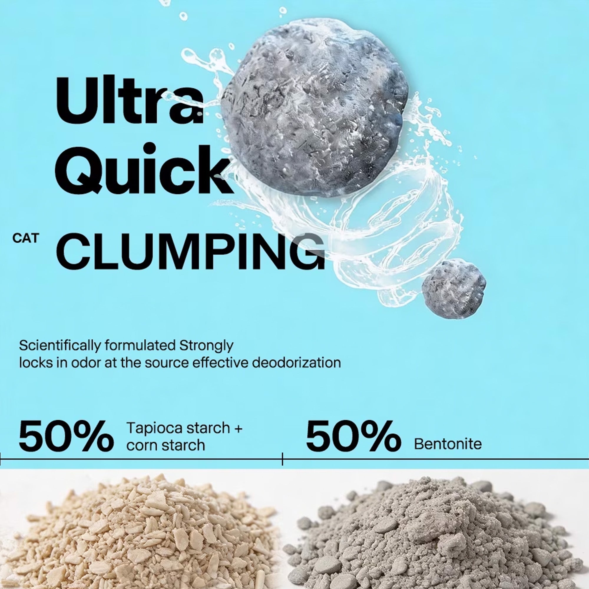 Go fresh-Swift Purr Clump Beach Fusion Litter