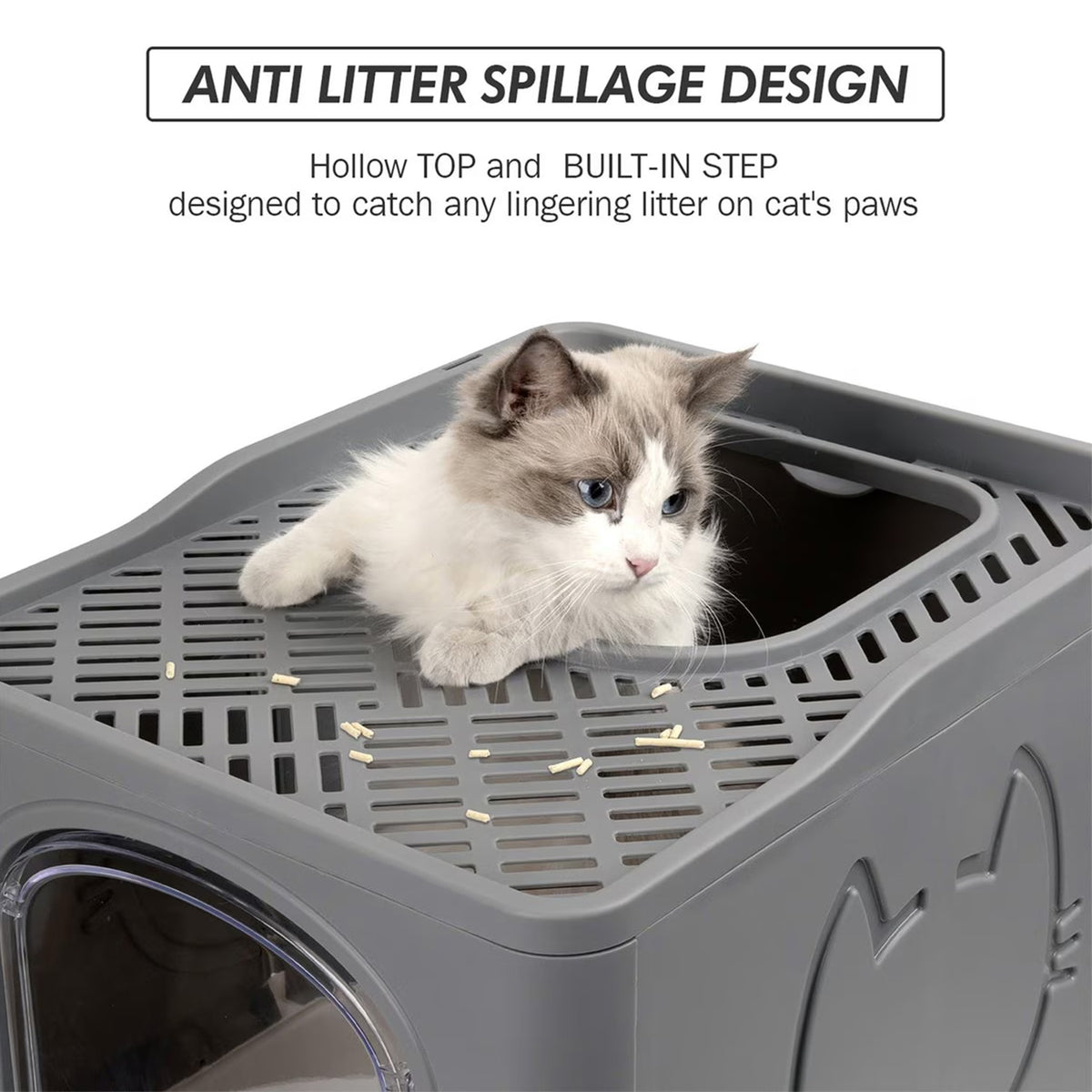 Go Fresh-  Portable Foldable Cat Litter Box