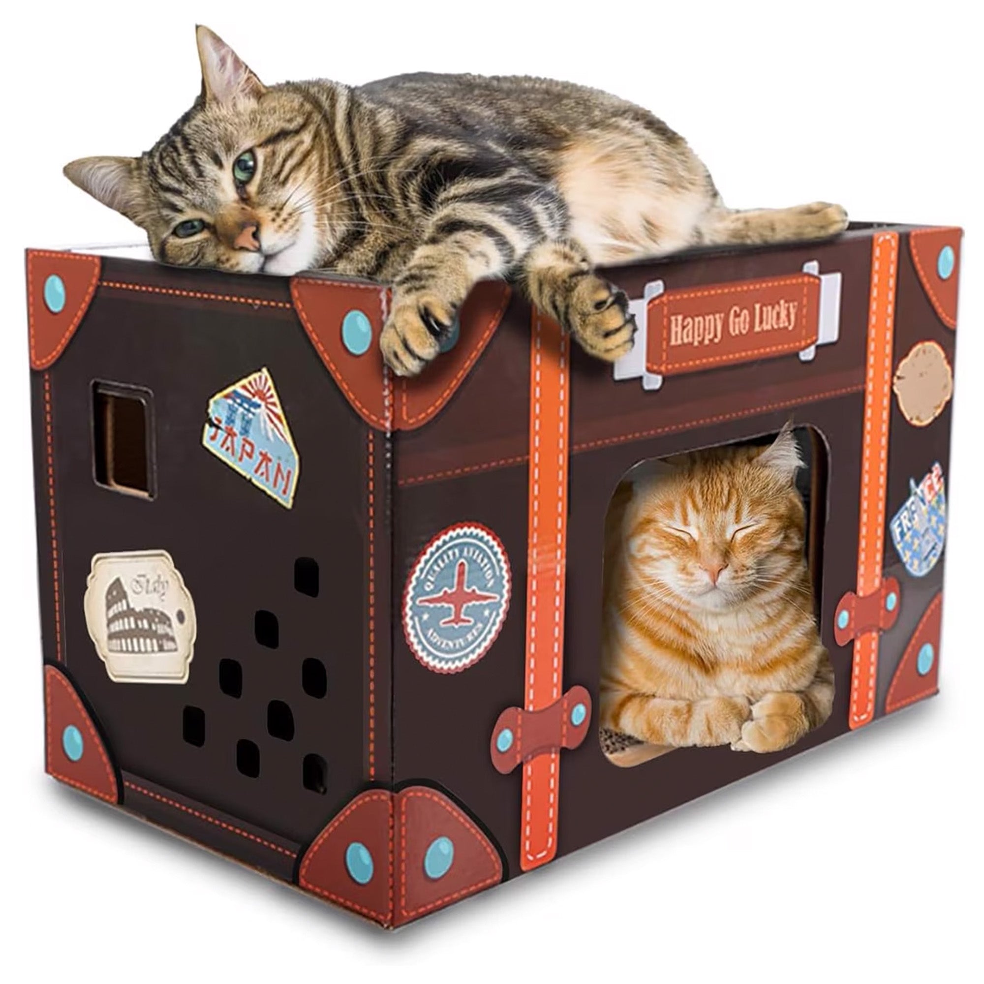Vintage - 2-tier Vintage Design Cat Scratcher