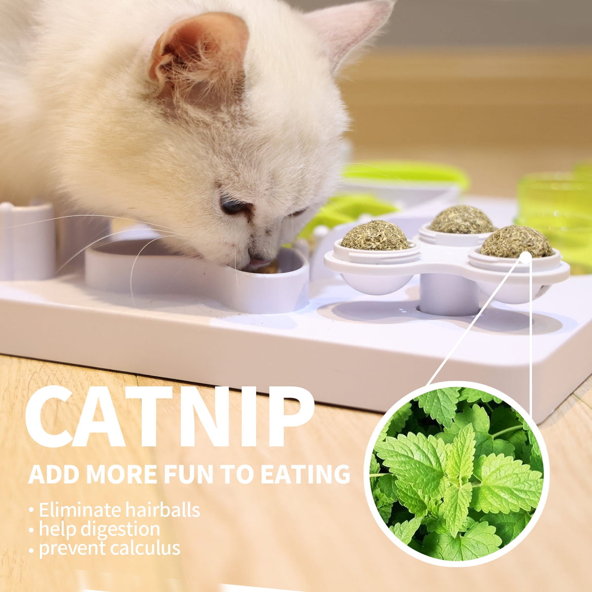 Interactive Cat Toy - Enjoy the fish puzzle toy