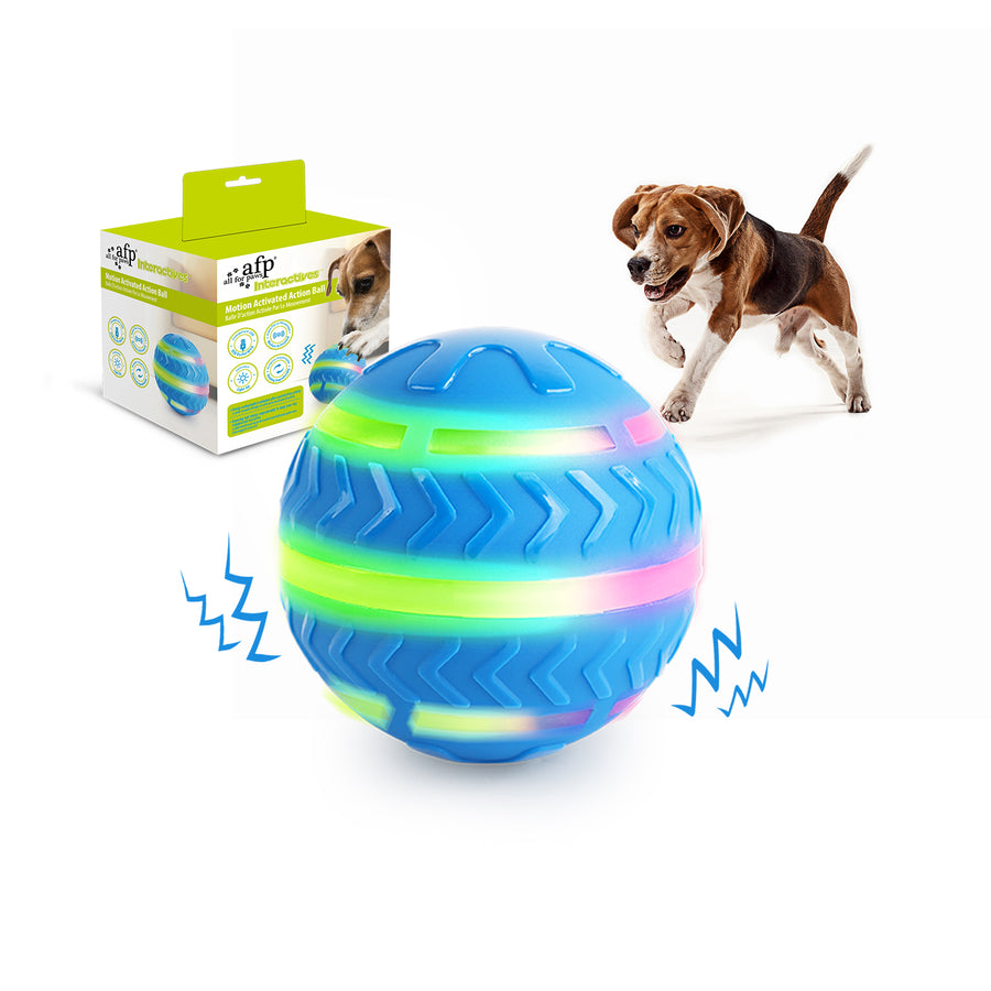 2. Motion-Activated LED Dog Ball