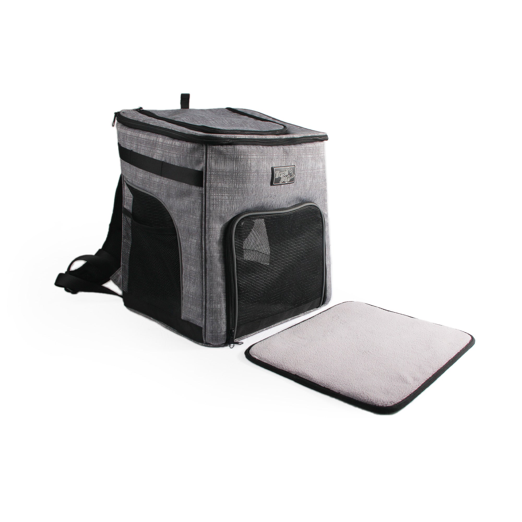 4-Sided Mesh Breathable Pet Travel Backpack
