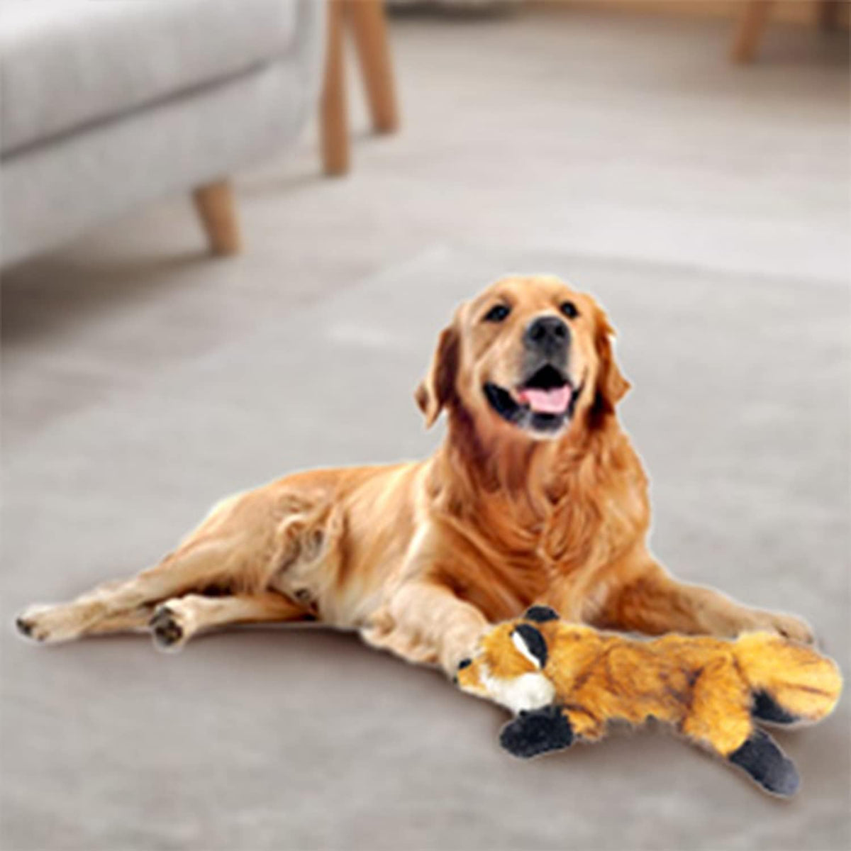 Classic - Dog Toys - Squeaky Dog Fox Toys for Dogs