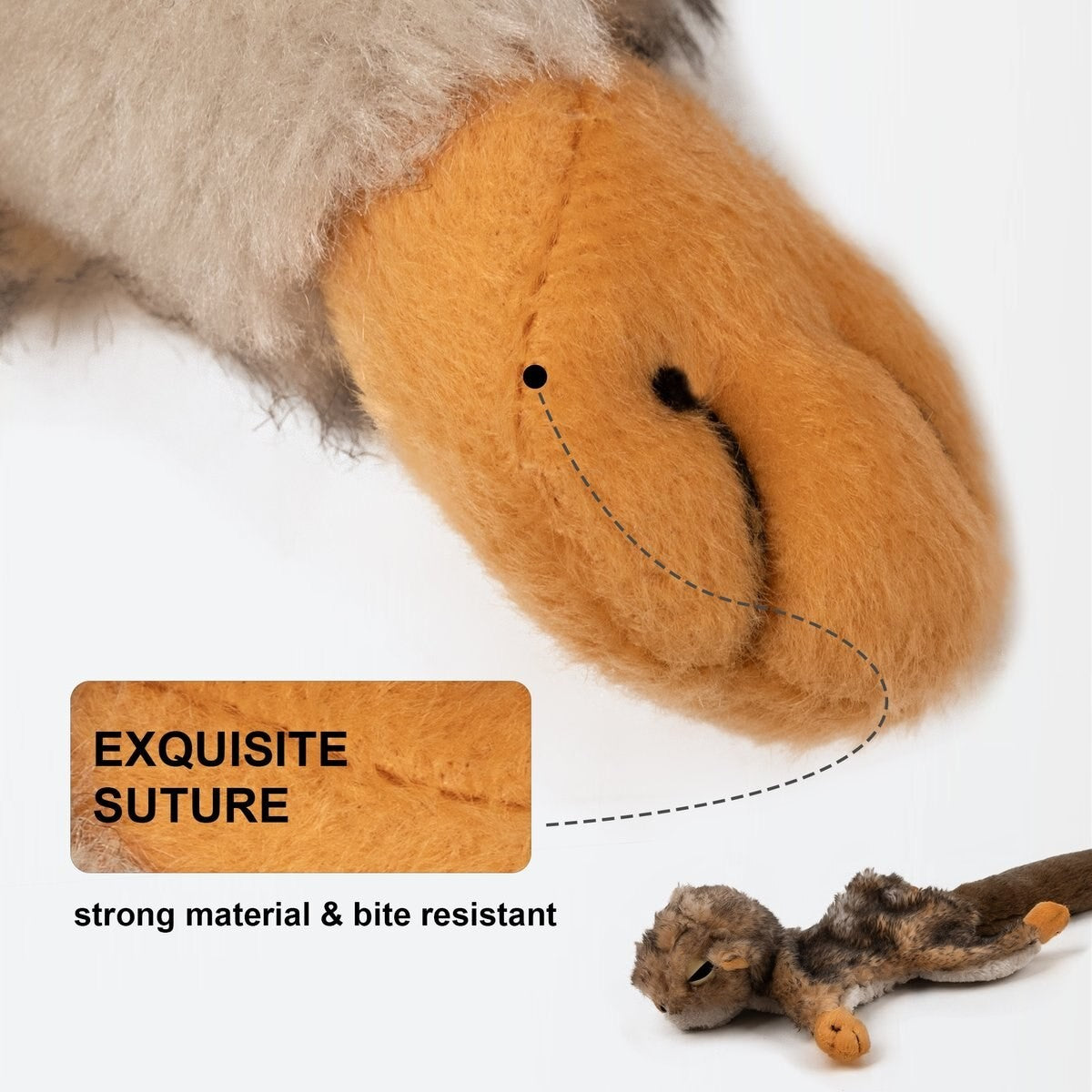 Classic - Dog Toys - Road Kill Mouse