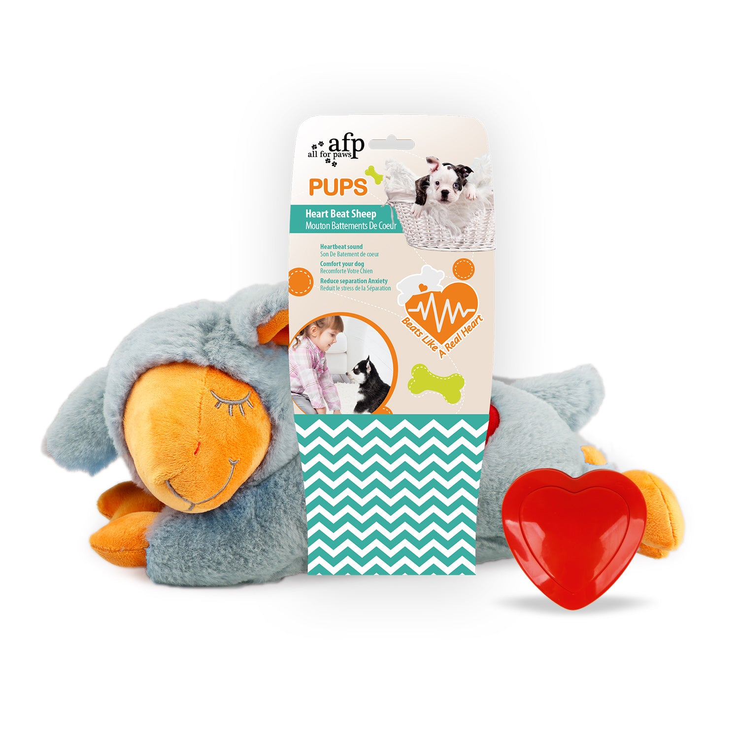 Snuggle Sheep Pet Behavioral Aid Plush Toy