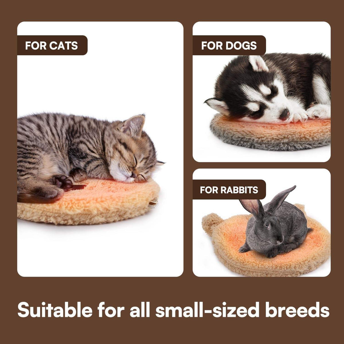 LAM - Pet Microwave Heating Pad - with 2 Covers