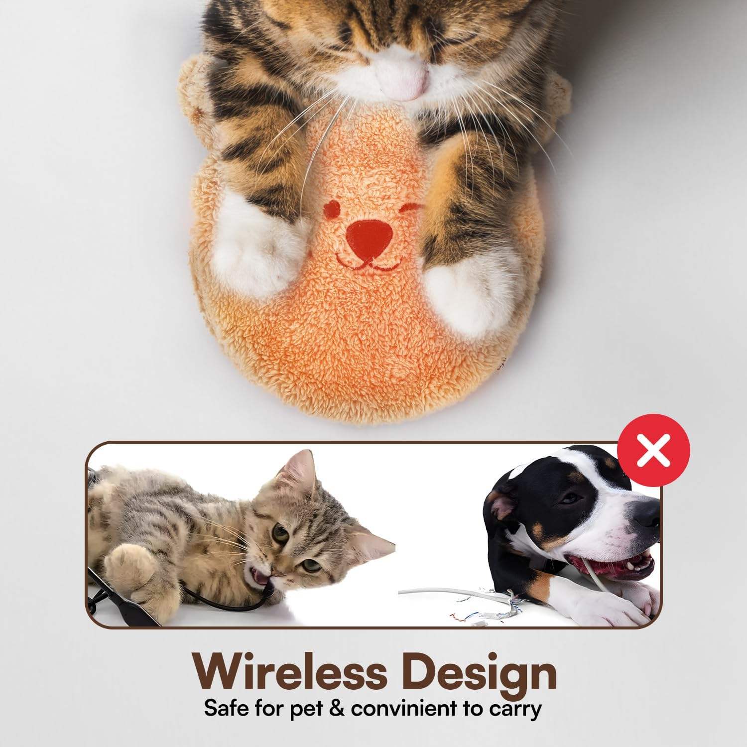 LAM - Pet Microwave Heating Pad - with 2 Covers