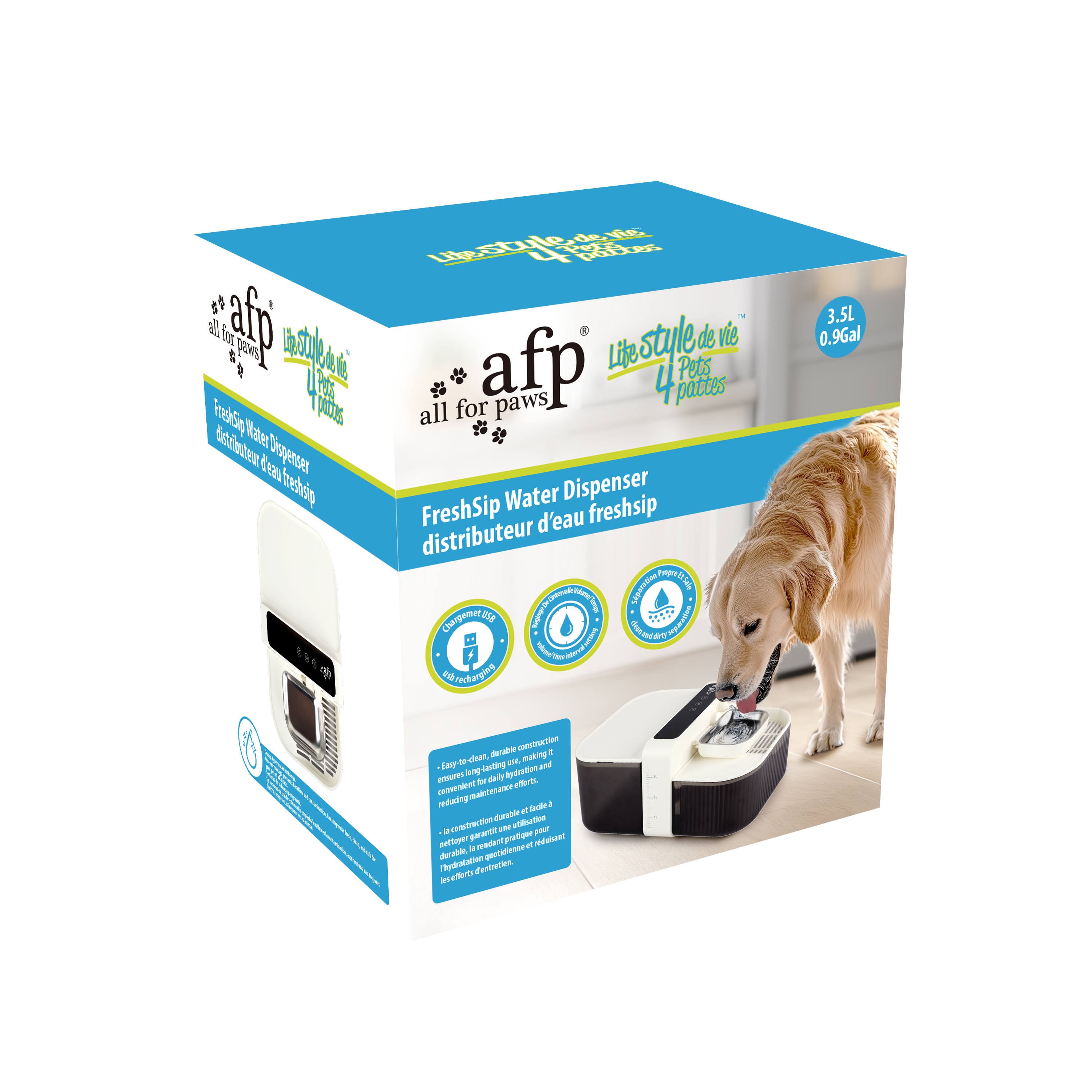 Freshsip Lifestyle 4 pets-FreshSip Water Dispenser