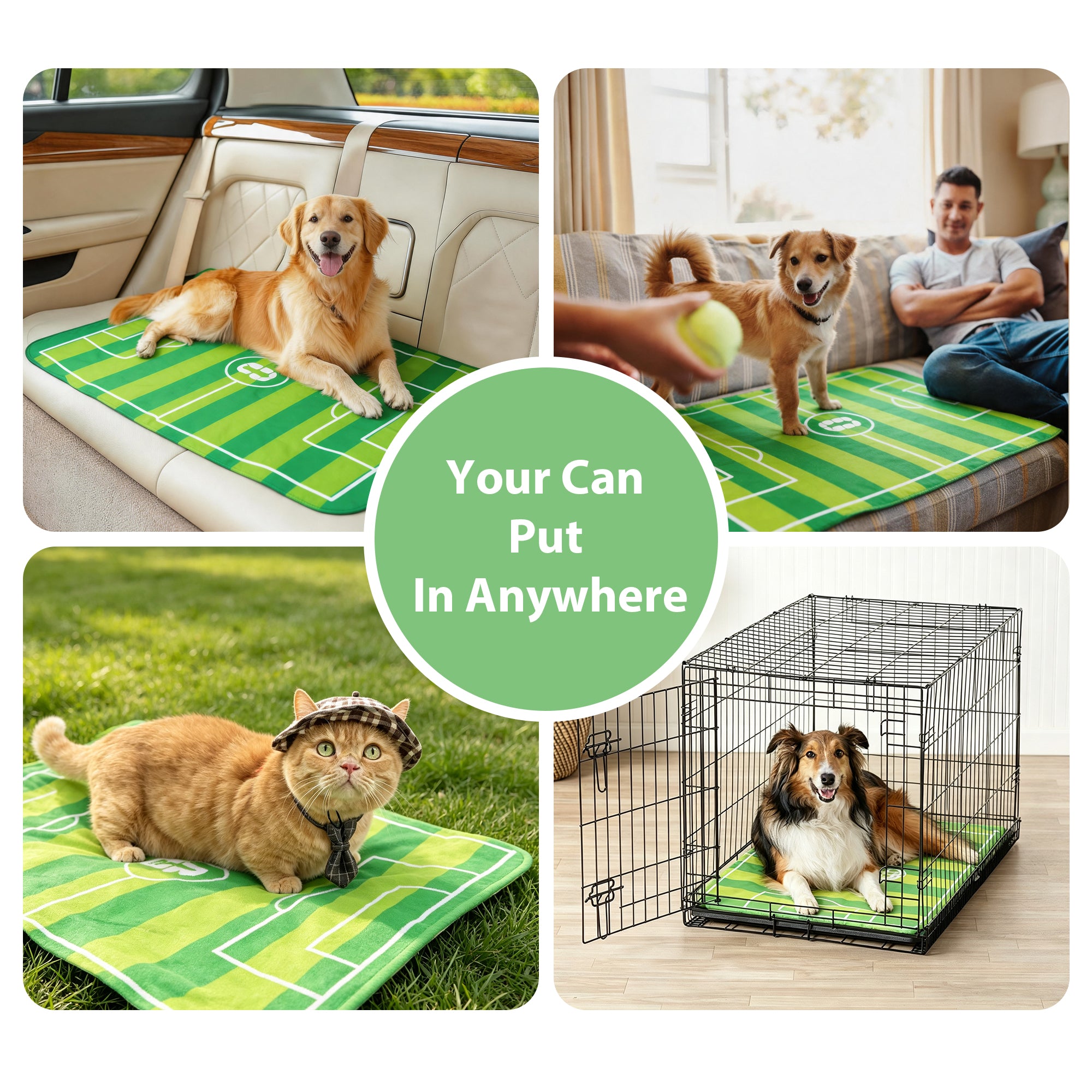 Official FIFA World Cup 2026 Edition - Chill Paws Cooling Field Mat