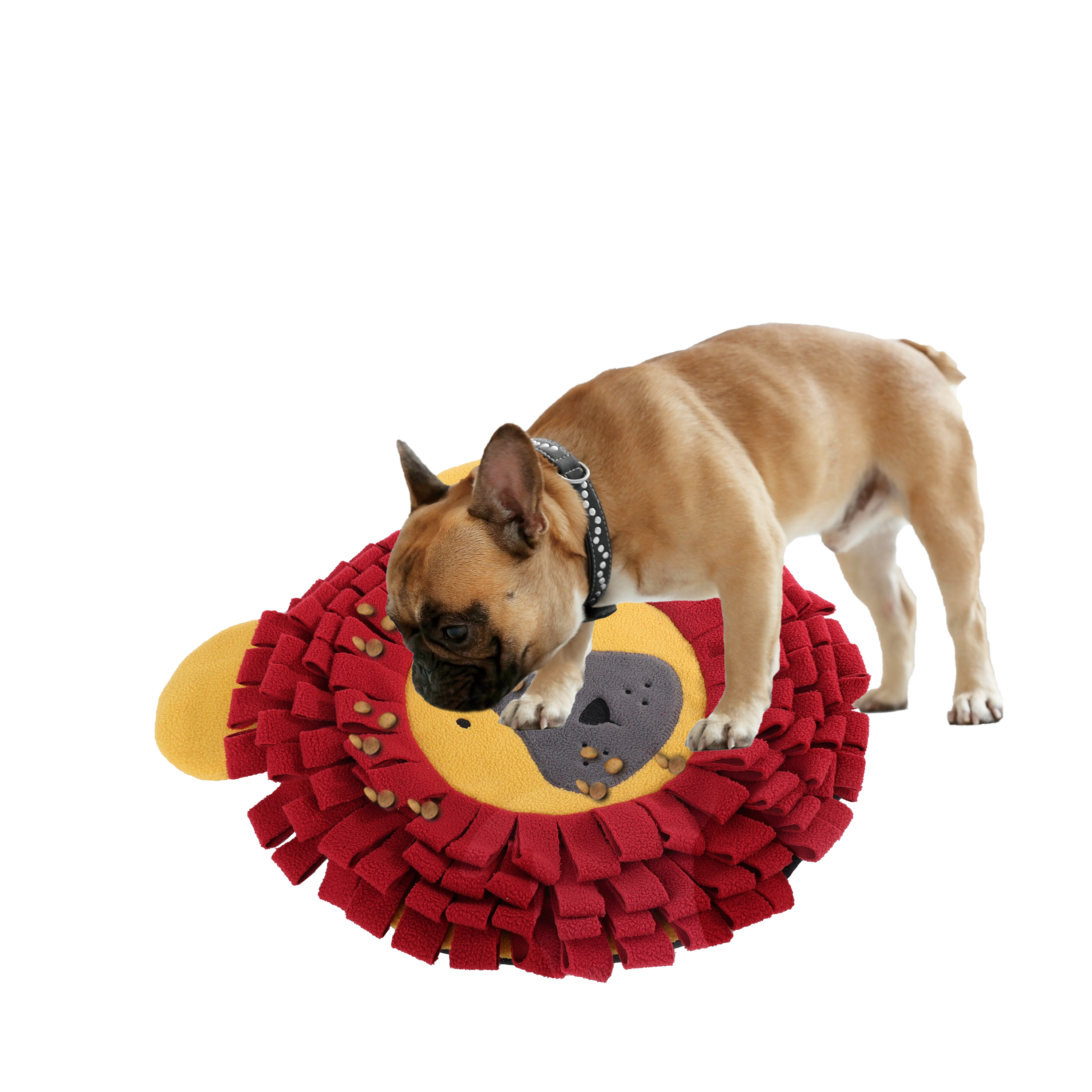 AFP Dig It Broccoli Snuffle Mat Hide & Seek Dog Toy Green | Interactive Nose Work Enrichment Mat for Slow Feeding and Stress Relief
