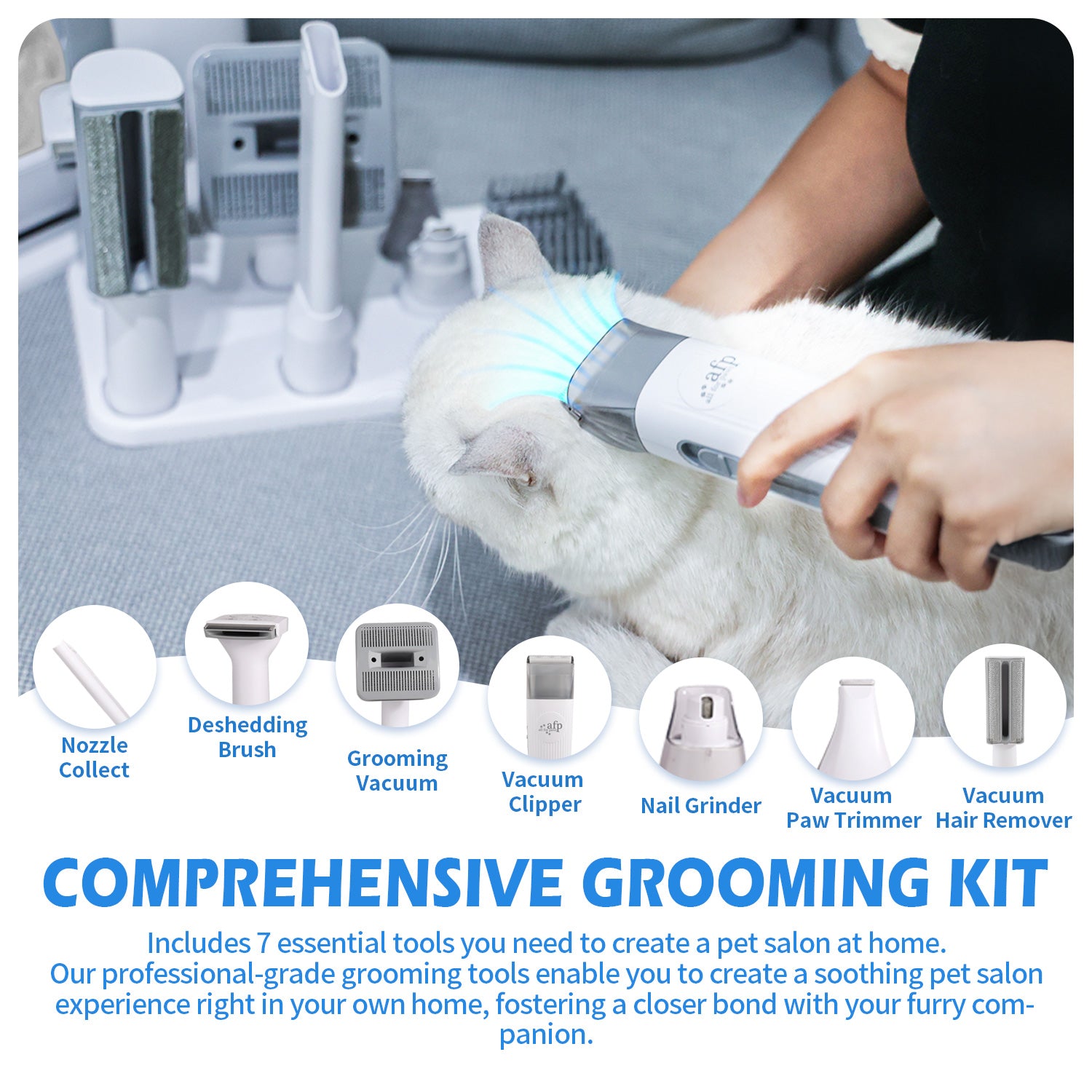 AFP (All For Paws)   7-in-1 Home Pro Grooming Kit