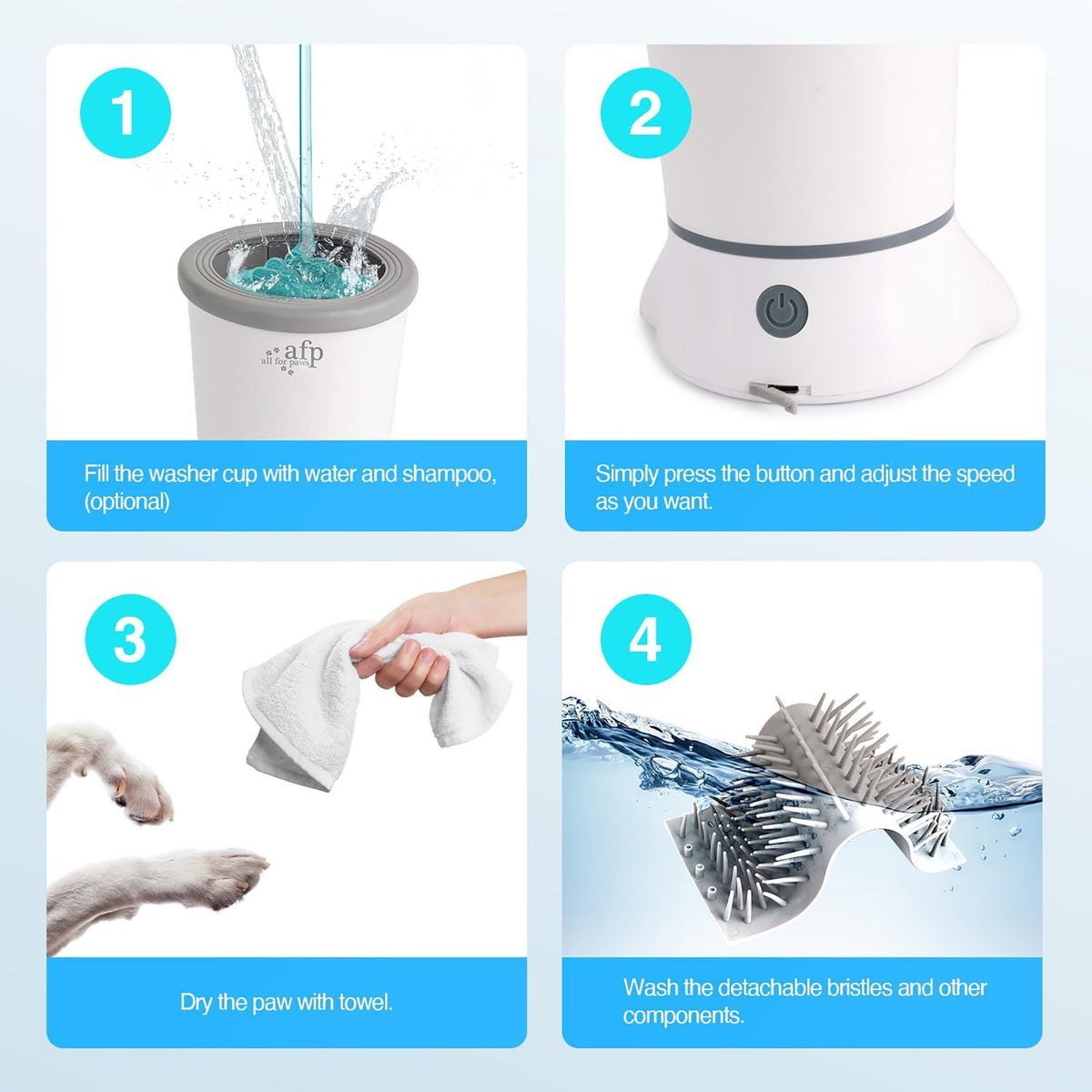 Pet Salon - Automatic Dog Paw Cleaner