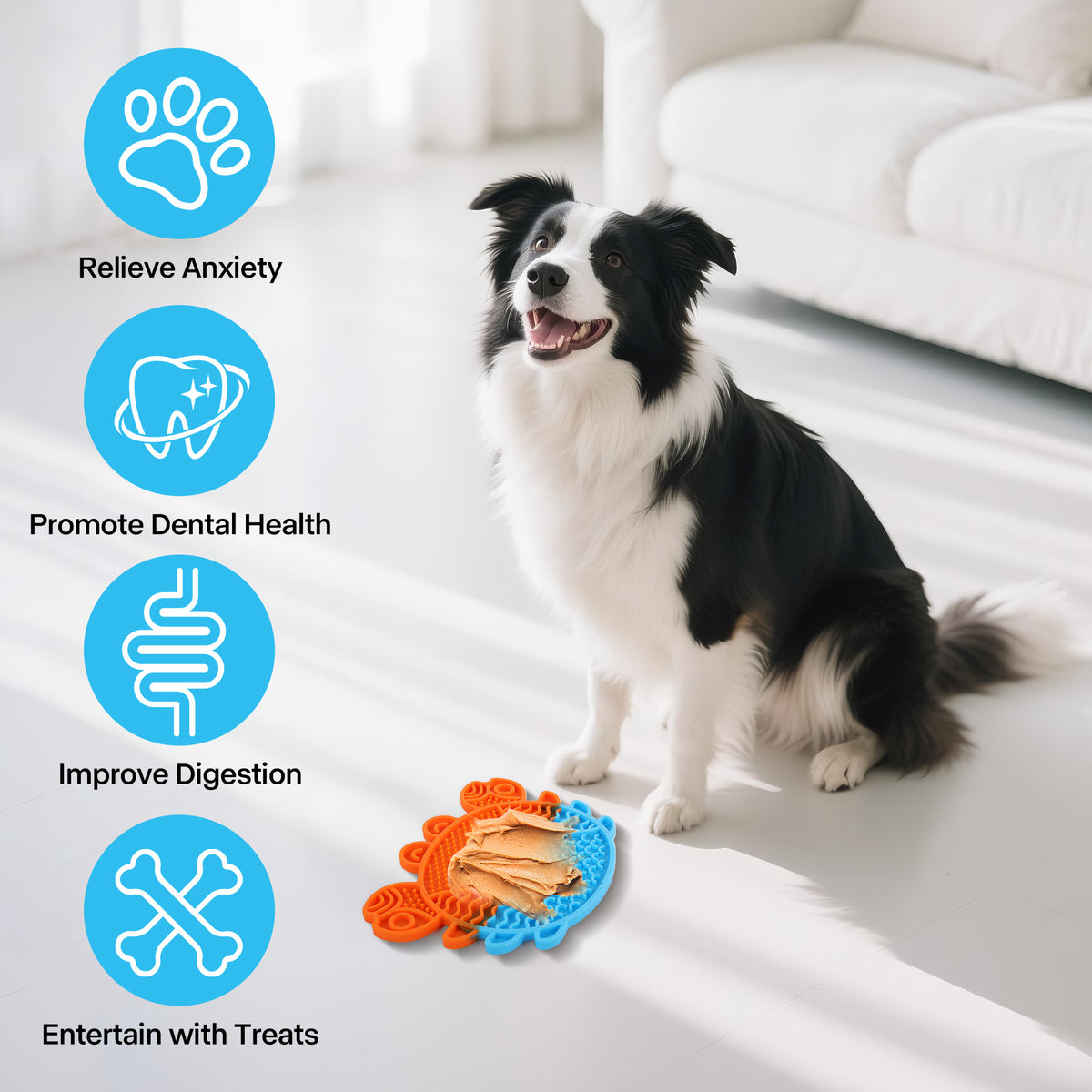 Chill Out - Pet Lick Mat - Lick’A’Crab