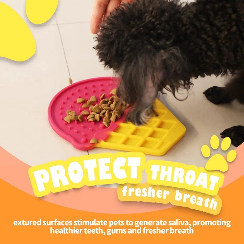 Chill Out - Ice Cream Dog Lick Mat Summer Slow Feeder for Dogs