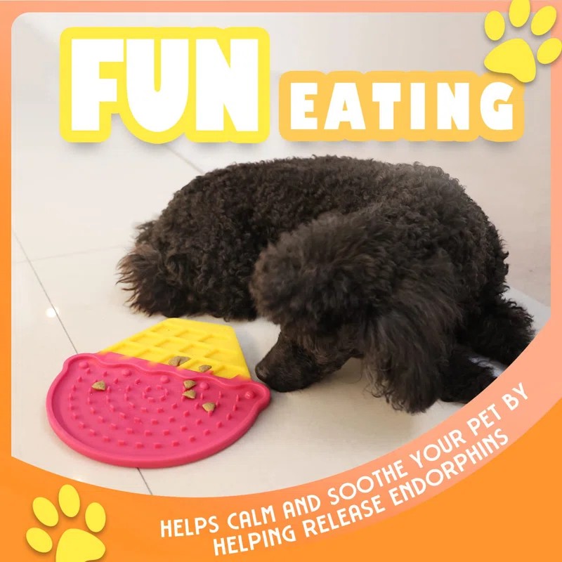 Chill Out - Ice Cream Dog Lick Mat Summer Slow Feeder for Dogs