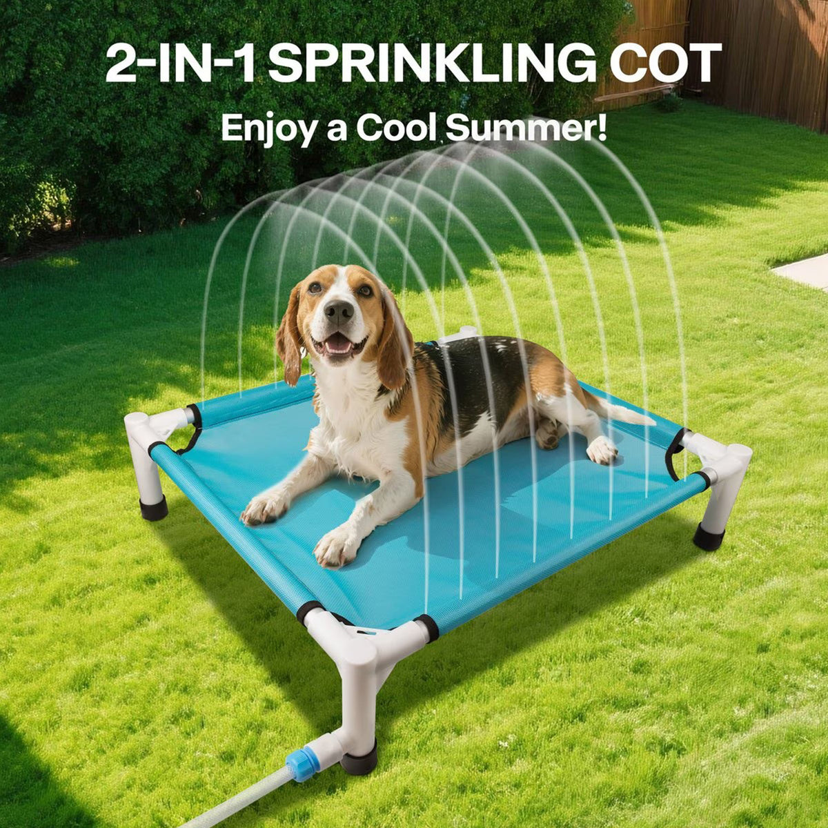 Chill Out - Sprinkling Pet Cot for Summer