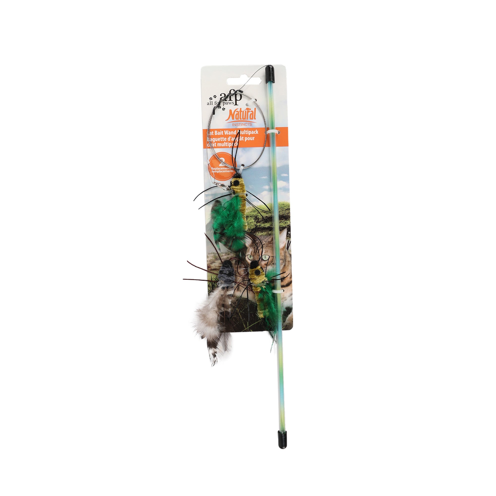 AFP Natural Instincts Cat Bait Wand Multipack