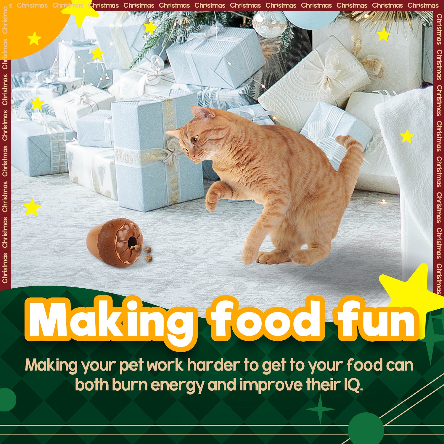 AFP-Allforpaws Christmas Cat Toy Gift Set 