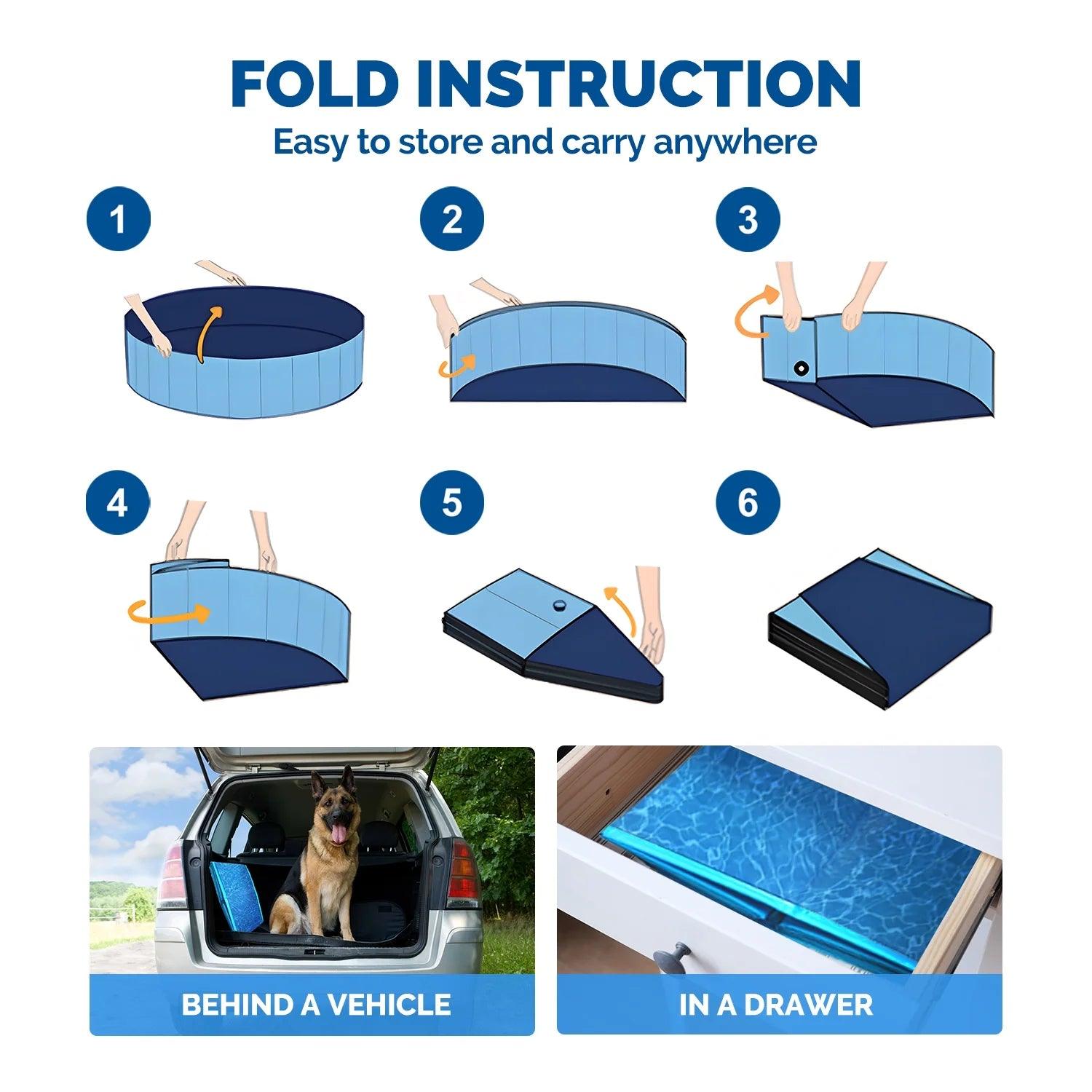 AFP (All For Paws) Foldable Dog Swimming Pool