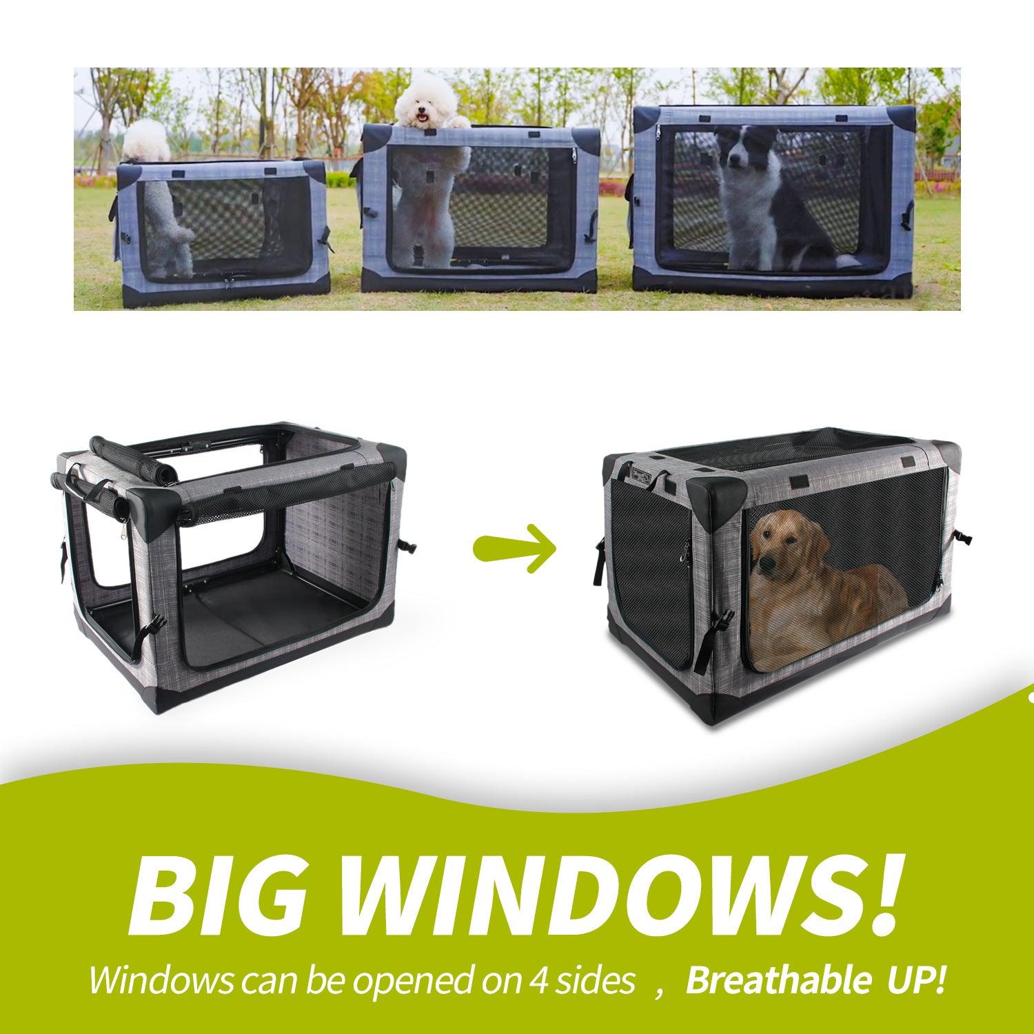 AFP (All For Paws) Foldable Pet Travel Crate