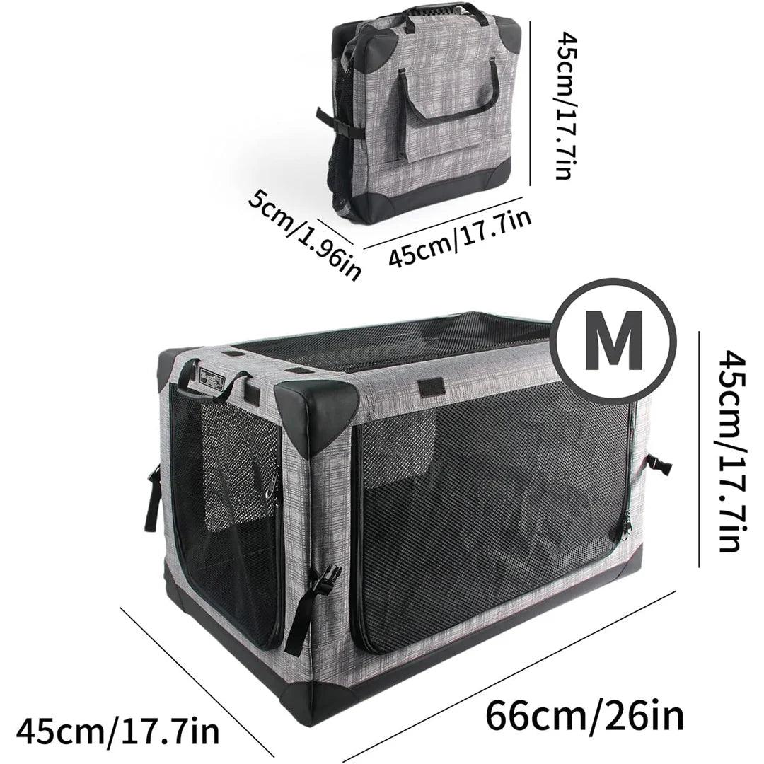 AFP-Allforpaws  Foldable Pet Travel Crate