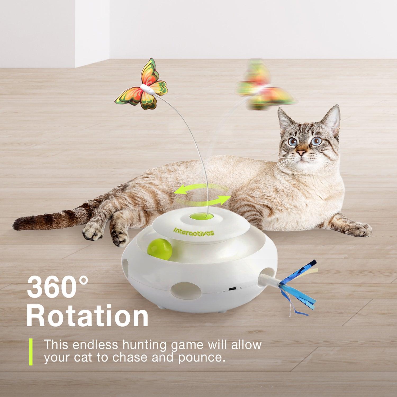 AFP (All For Paws)Motion Activated Cat Toy 3-in-1