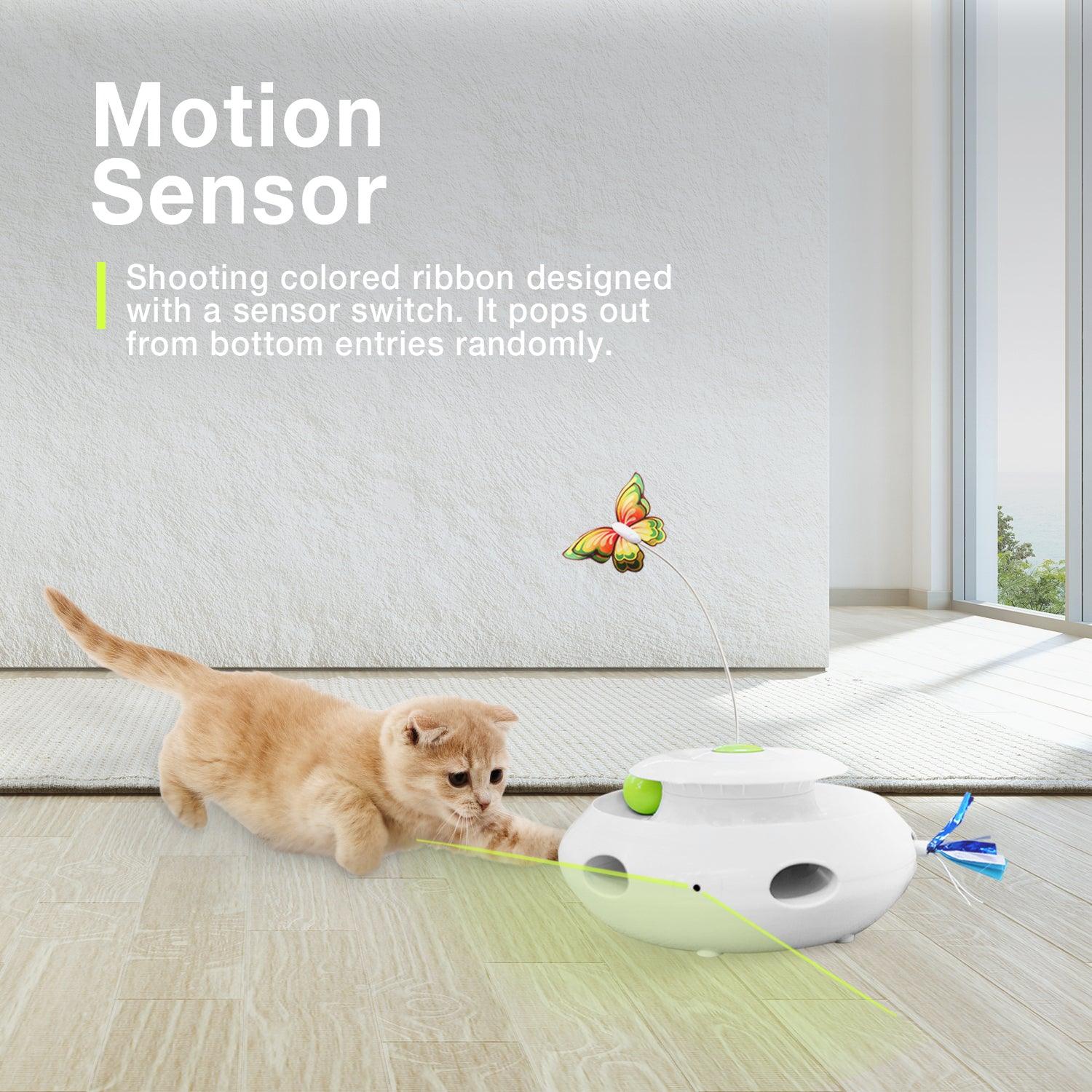 AFP (All For Paws)Motion Activated Cat Toy 3-in-1