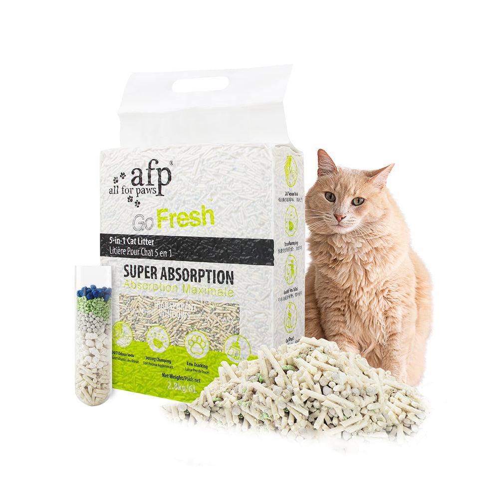 AFP(All For Paws) Natural 5-in-1 Flushable Cat Litter