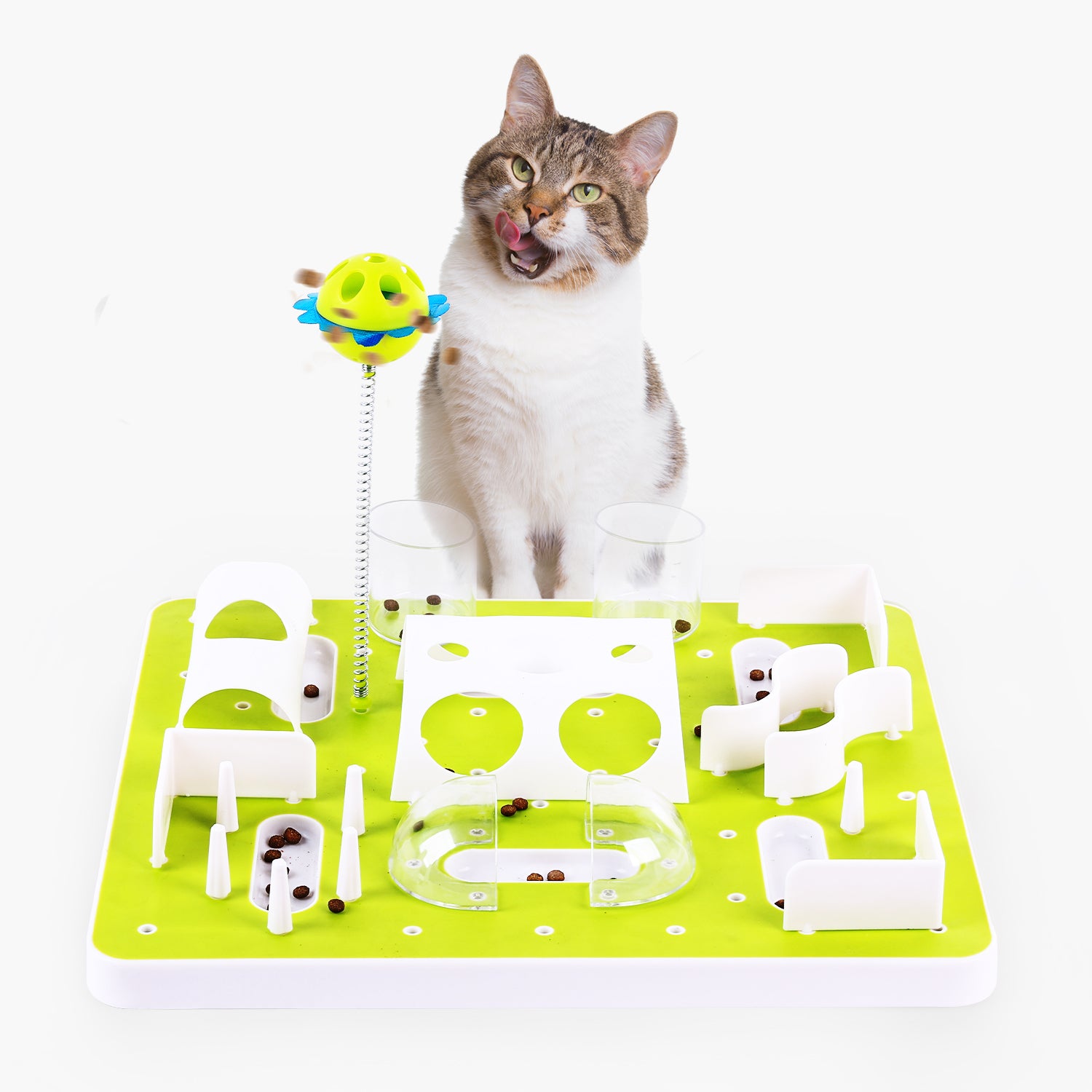 AFP-Allforpaws Puzzle Cat Slow Feeder Treat Maze 