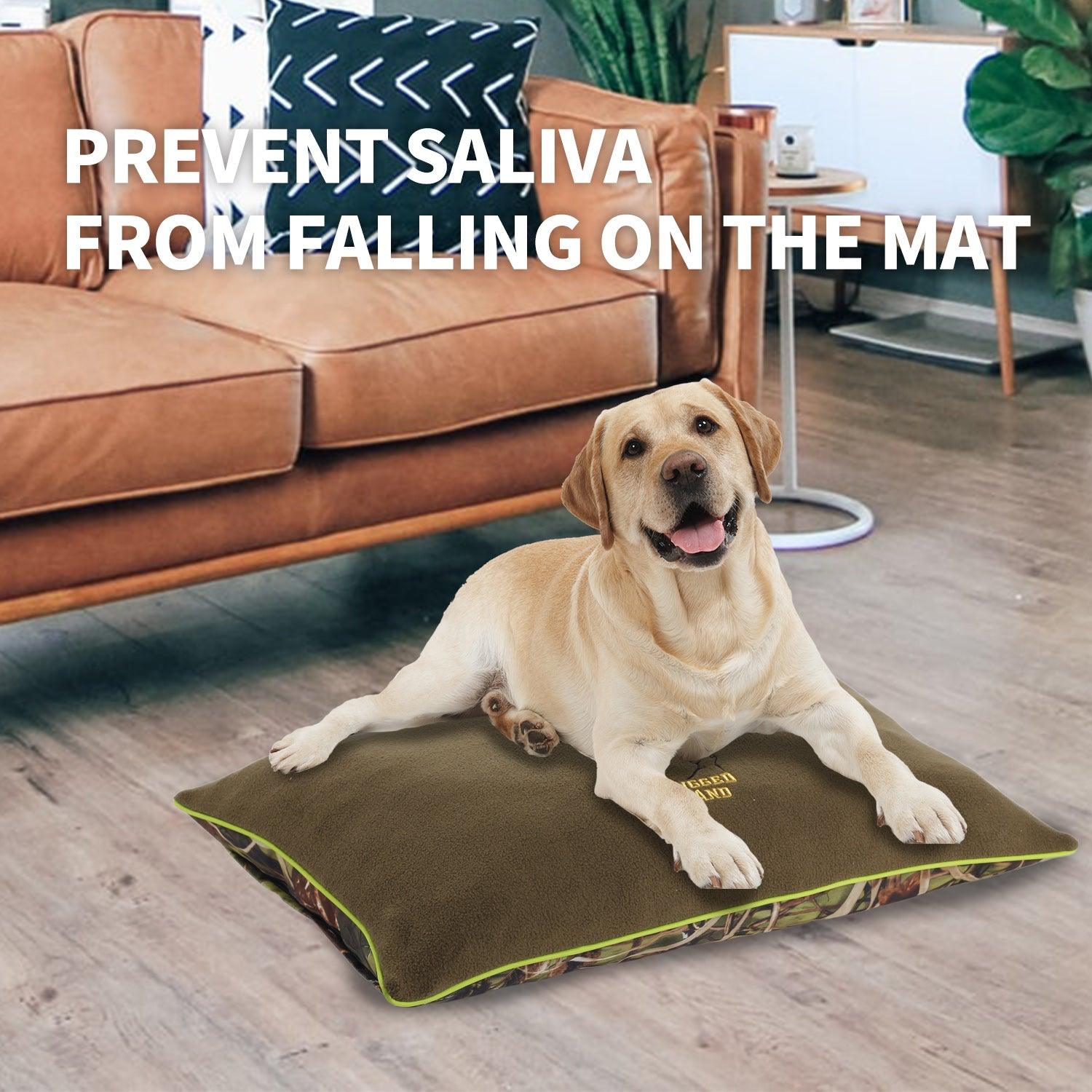 AFP (All For Paws)Rugged Land Dog Pillow Green/Brown