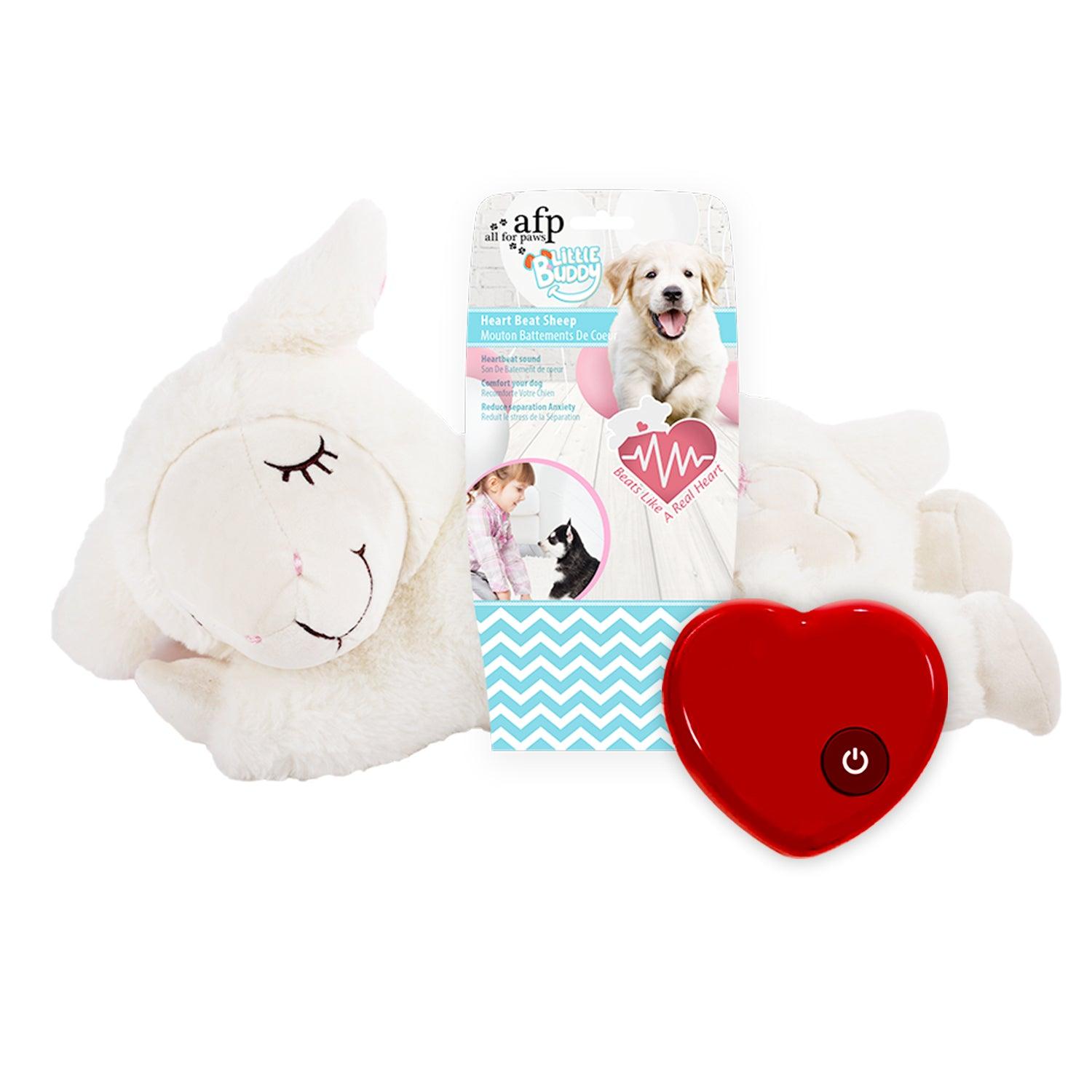 AFP(All For Paws) Snuggle Sheep Pet Behavioral Aid Plush Toy