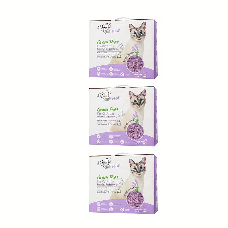 Cat Litter - Green Purr Eco Cat Litter - 4.5kg (2 X 2.25kg)